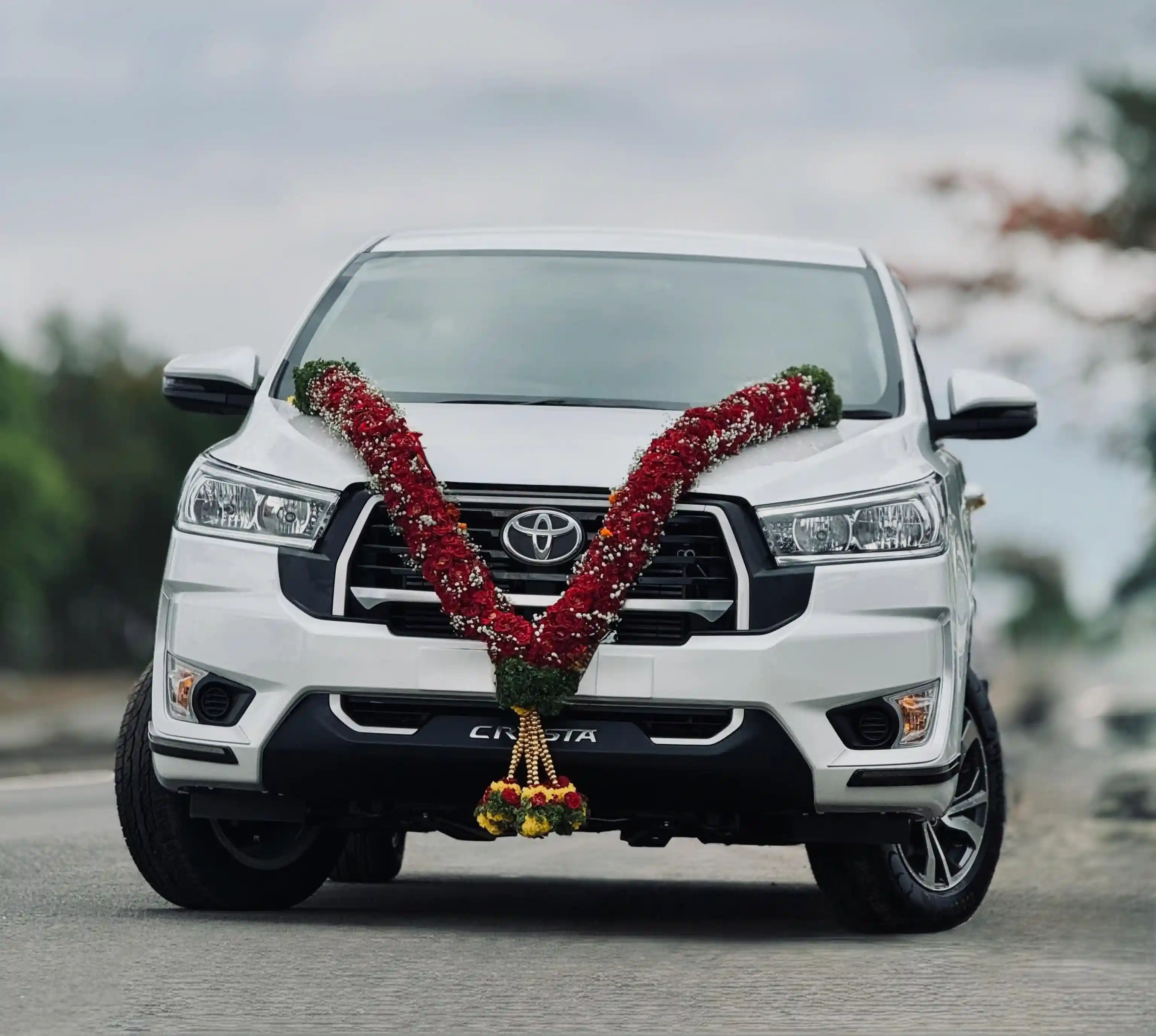 Innova Crysta available for premium comfort travel with VR Travels